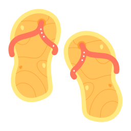 chanclas sticker