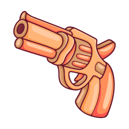 pistola sticker