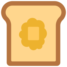 Butter toast - Free food and restaurant icons