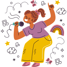 karaoke sticker