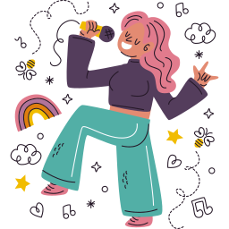 karaoke sticker