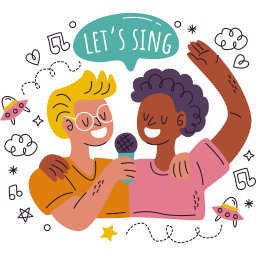 karaoke sticker