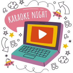 karaoke sticker