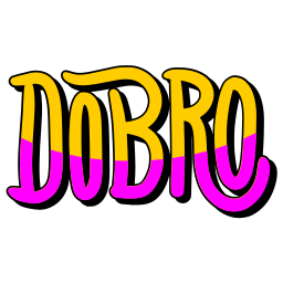 dobro sticker