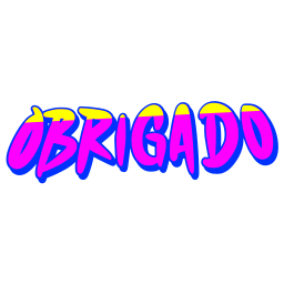 obrigado sticker