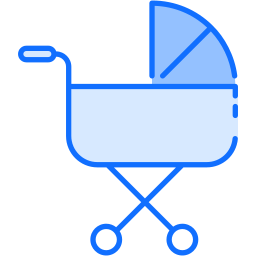 Baby carriage - Free kid and baby icons