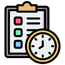 Planning - Free time and date icons