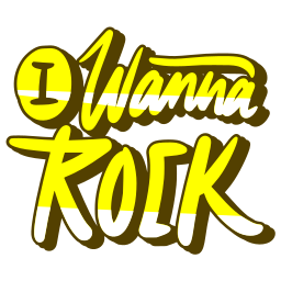 rock and roll sticker