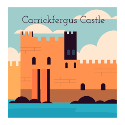 castillo de carrickfergus 