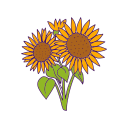 girasol sticker