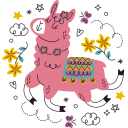 llama sticker