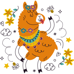 llama sticker