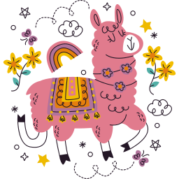 llama sticker