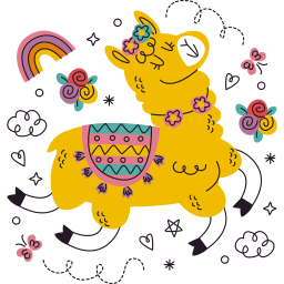 llama sticker