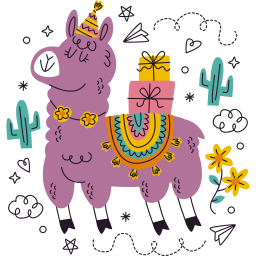 llama sticker