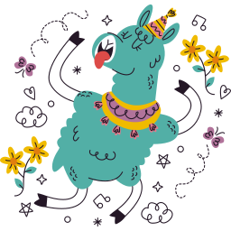 llama sticker