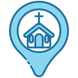 Church - Free maps and location icons