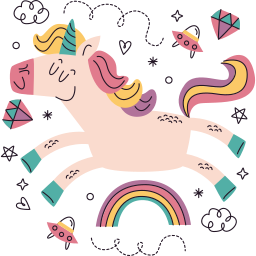 unicornio sticker