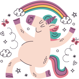 unicornio sticker