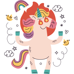 unicornio sticker