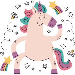 unicornio sticker