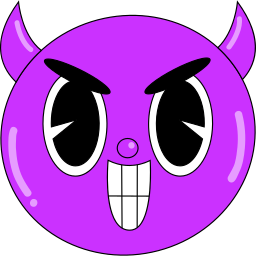 demonio sticker