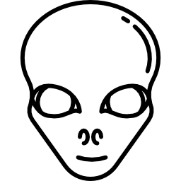 Extraterrestial Head - Free icons