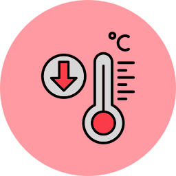 Baja Temperatura Iconos Gratis De Clima