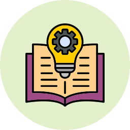Book, catalog, education, learning, school, search icon - Download