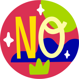 no sticker