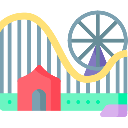 Theme park - Free entertainment icons