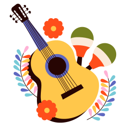 guitarra sticker