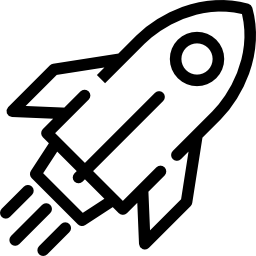 Inclined Rocket - Free transport icons