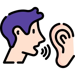 Listening - Free communications icons