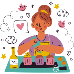 cocinando sticker