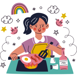 cocinando sticker