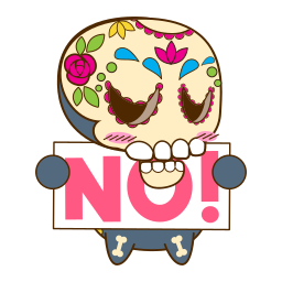 no sticker