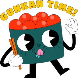 gunkan sticker