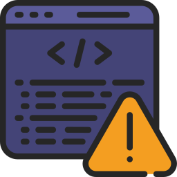 Code error - Free web icons