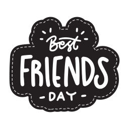 Best friend sticker