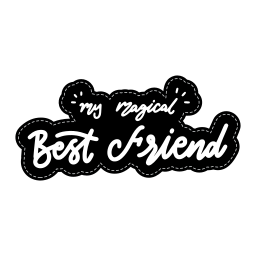 Best friend sticker