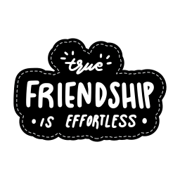 Best friend sticker