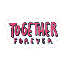 juntos sticker