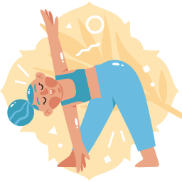 yoga sticker