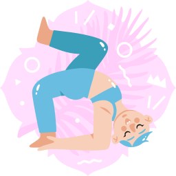 yoga sticker