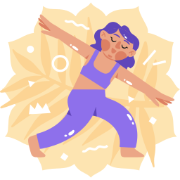 yoga sticker