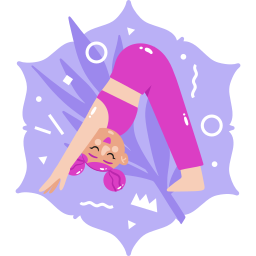 yoga sticker