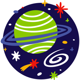 planeta sticker