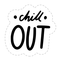 Chill out Stickers - Free miscellaneous Stickers