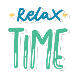 relax sticker